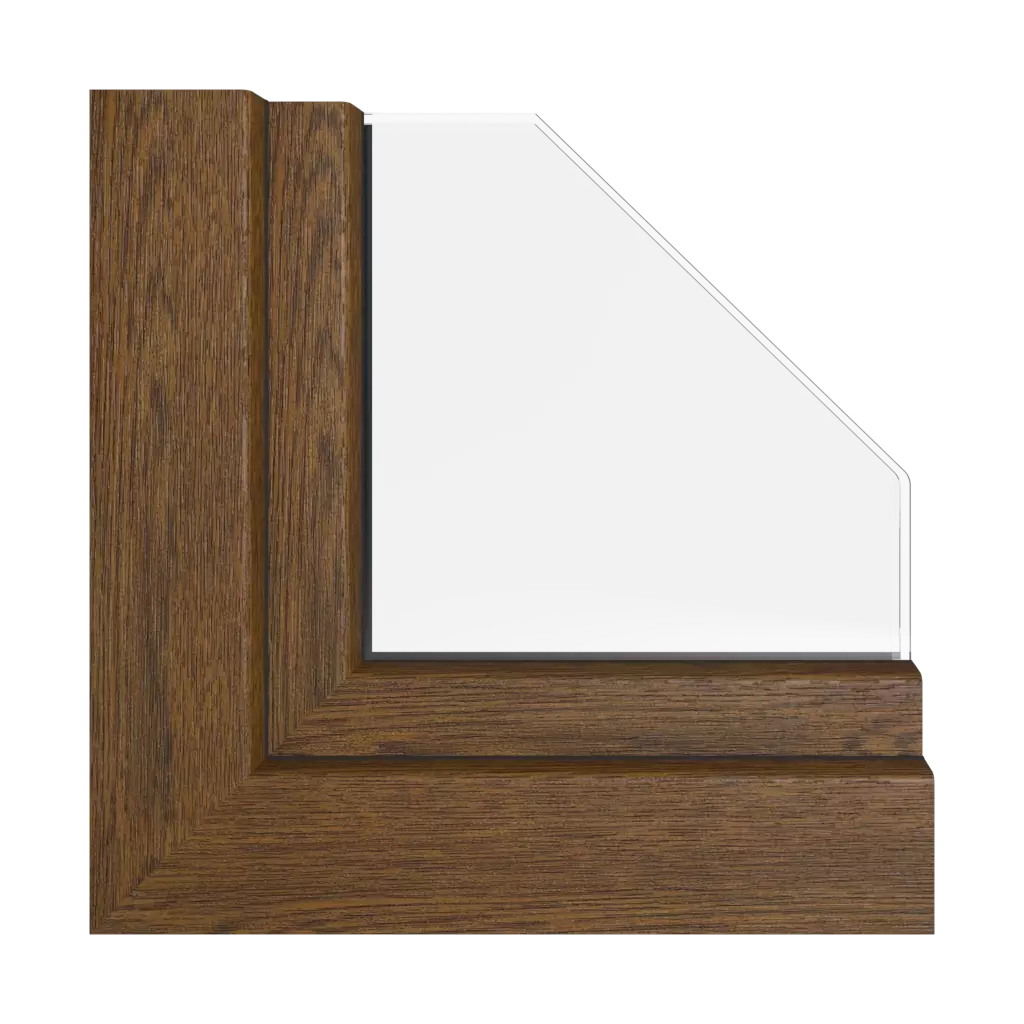 Orzech okna profile-okienne kommerling system-88-md
