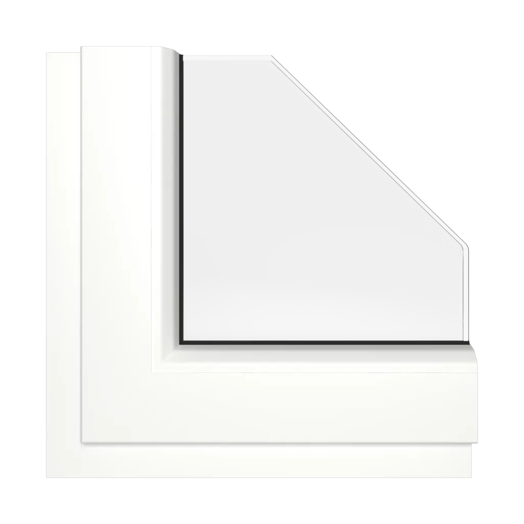 Biały okna profile-okienne kommerling system-88-md