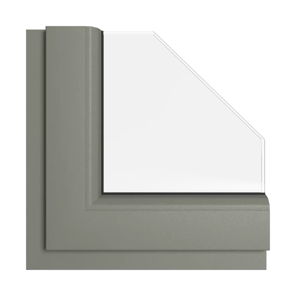 Szary kwarcowy mat okna kolory kommerling szary-kwarcowy-mat interior