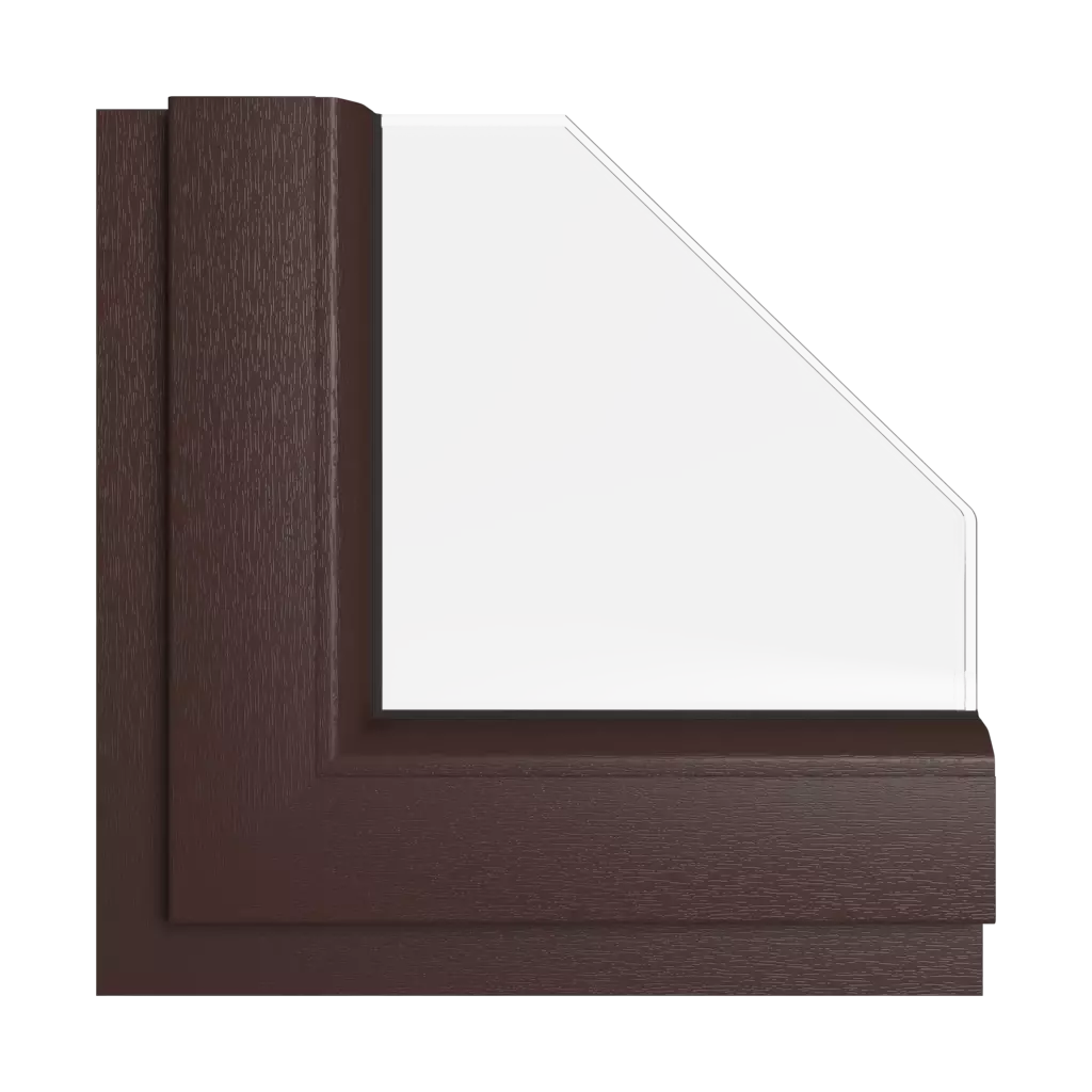 Brązowo-bordowy okna kolory kommerling brazowo-bordowy interior