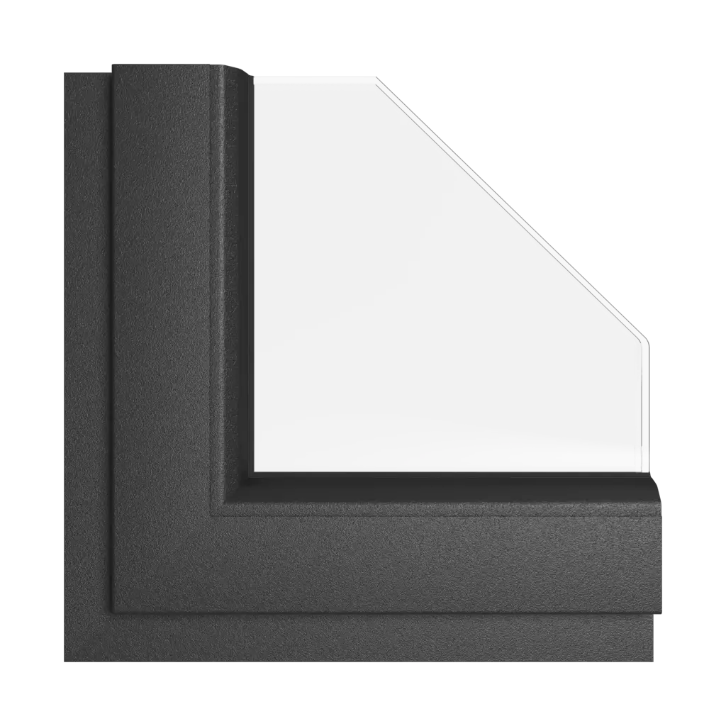 Czarny ultimat okna kolory kommerling czarny-ultimat interior