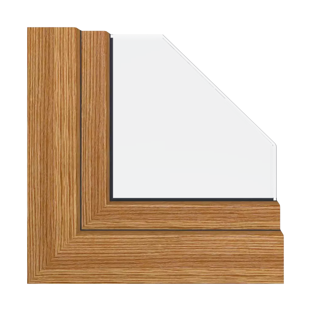 Sosna górska okna kolory gealan   