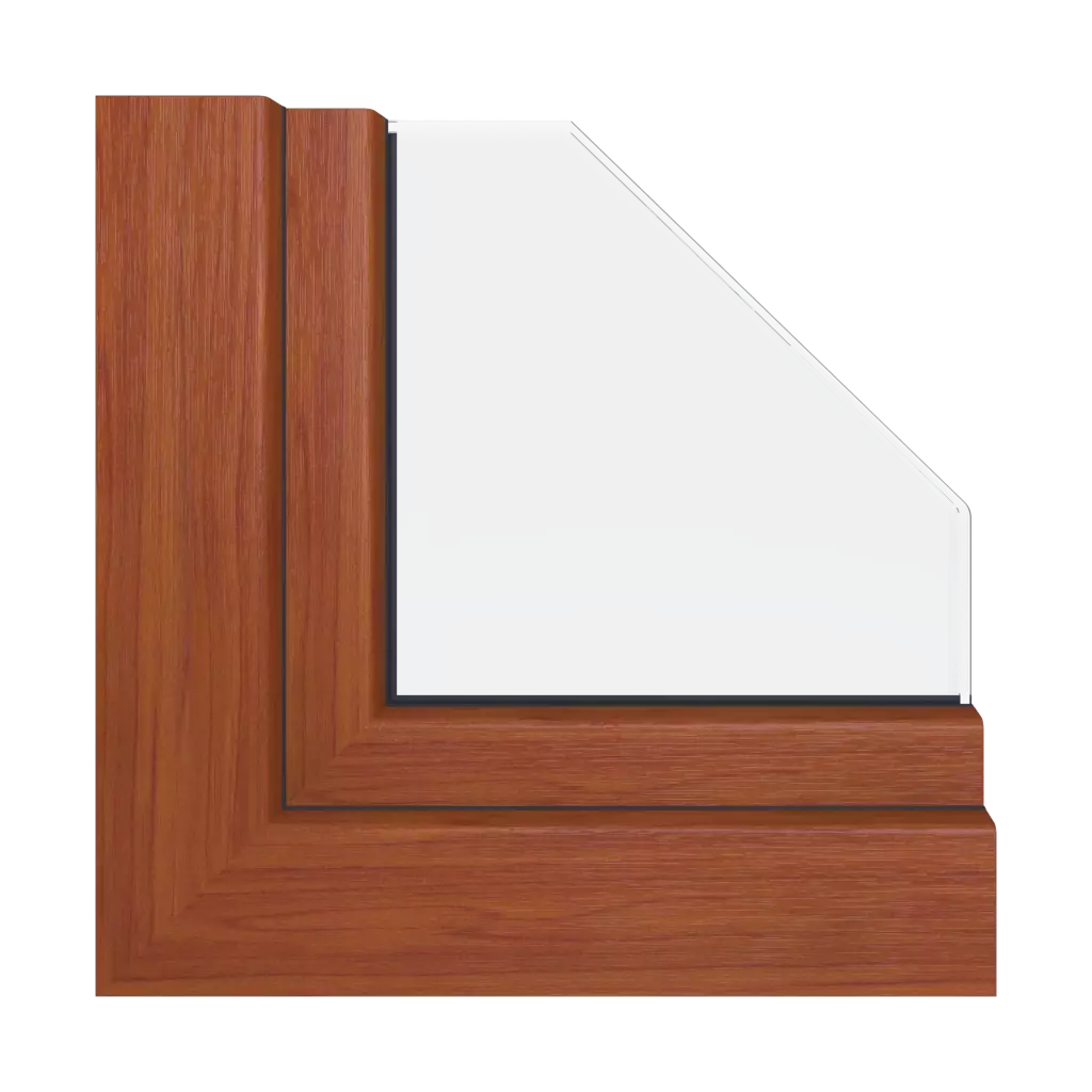Wiśnia okna profile-okienne gealan linear