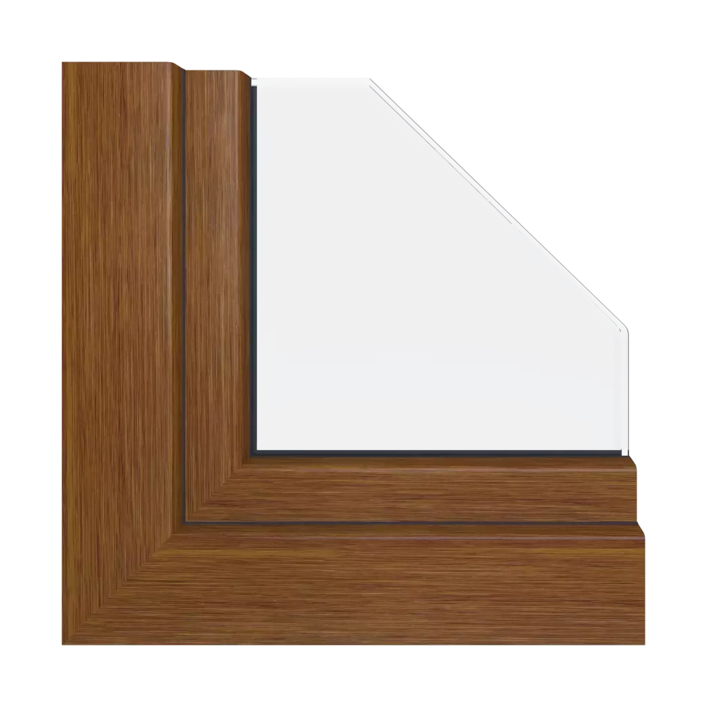 Realwood dąb miodowy okna profile-okienne gealan s-8000