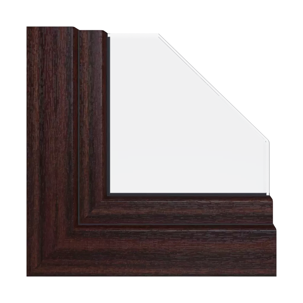 Mahoń okna profile-okienne gealan linear