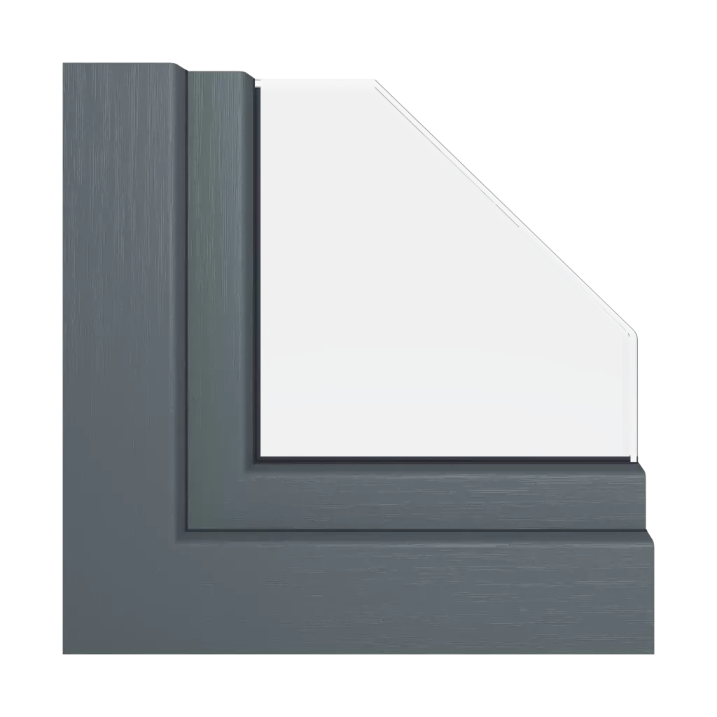 RealWood RAL 7016 Antracyt okna profile-okienne gealan linear