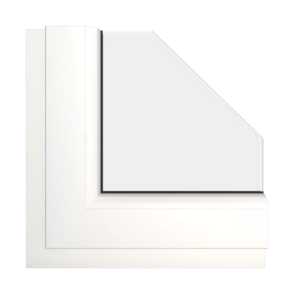 Czysty biały matowy RAL 9010 okna kolory gealan czysty-bialy-matowy-ral-9010 interior