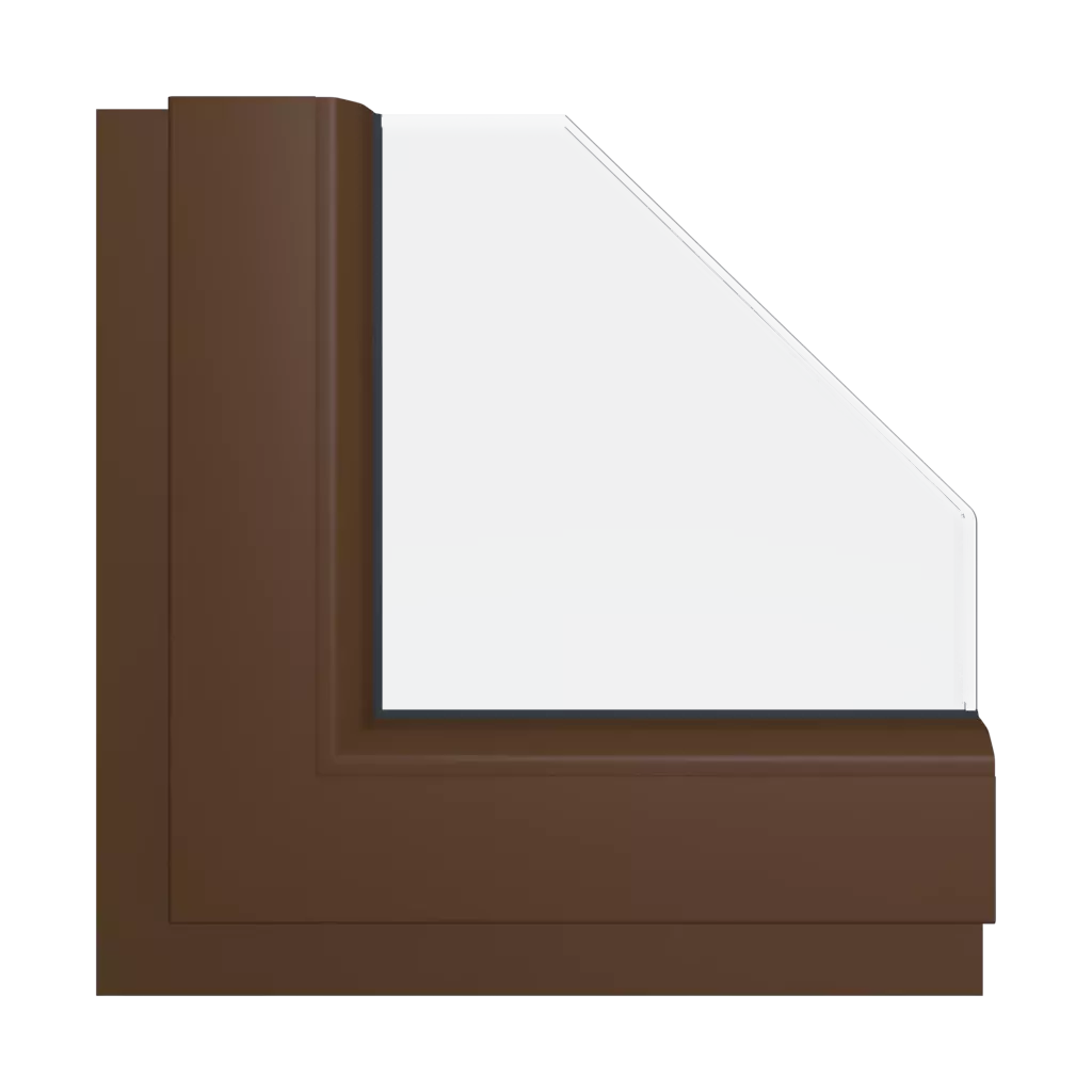 Brązowy irchowy RAL 8014 acrycolor okna kolory gealan brazowy-irchowy-ral-8014-acrycolor interior