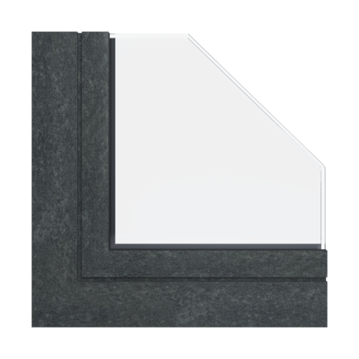 Ciemny beton loft view ✨ 🆕 okna profile-okienne aluprof mb-77-hs