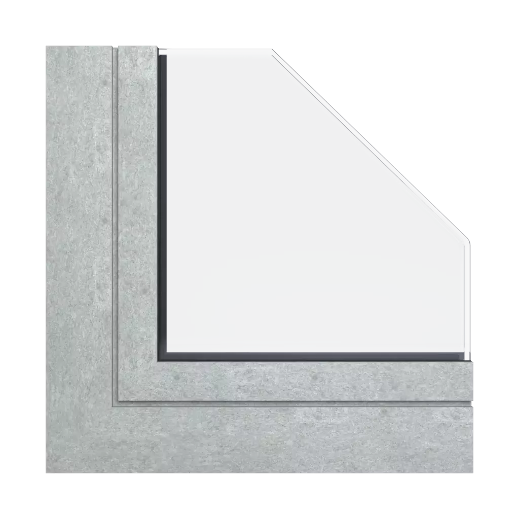 Jasny beton loft view ✨ 🆕 produkty okna-aluminiowe    