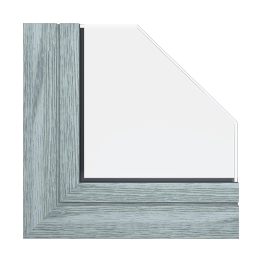 Dąb szary efekt drewna 🆕 okna profile-okienne aliplast
