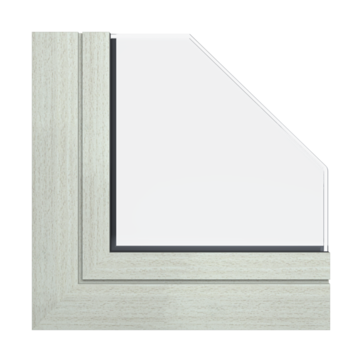 Buk bielony efekt drewna okna profile-okienne aluprof mb-86-si