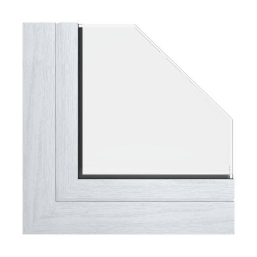 Dąb bielony efekt drewna 🆕 okna profile aluprof mb-86-si