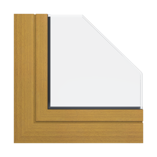 Buk efekt drewna okna profile-okienne aliplast ultraglide