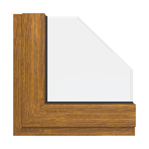 Klasyczny złoty dąb efekt drewna ✨ okna kolory aliplast-aluminum klasyczny-zloty-dab-efekt-drewna interior