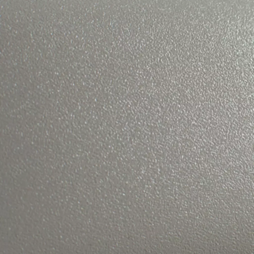 Szare aluminium okna dodatki rolety aluprof