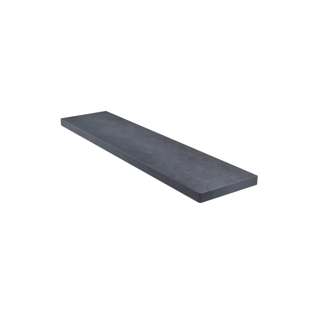 Stone grey super mat okna dodatki parapety wewnetrzny mdf 