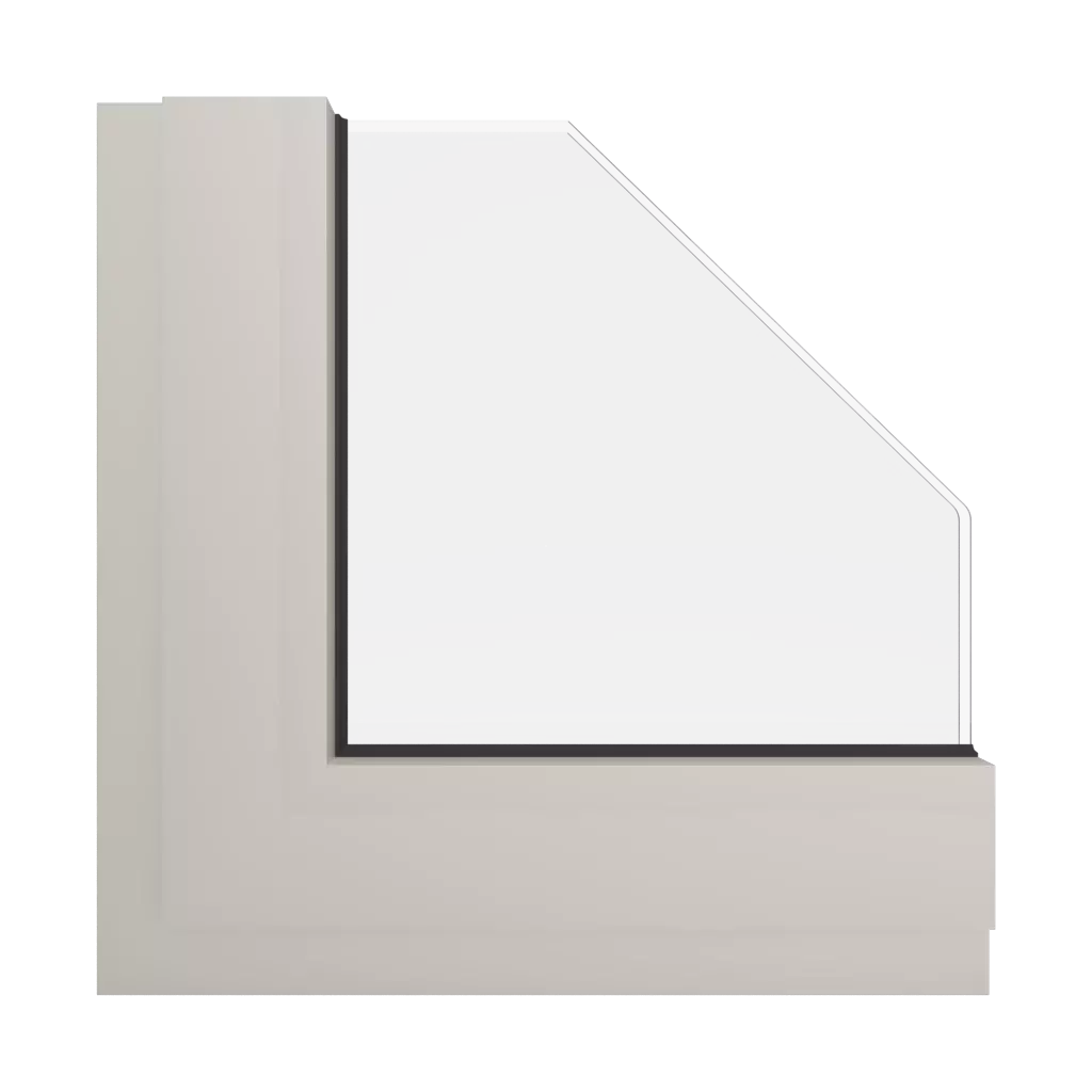 RAL 1013 biała perła okna kolory aluminium-ral ral-1013 interior