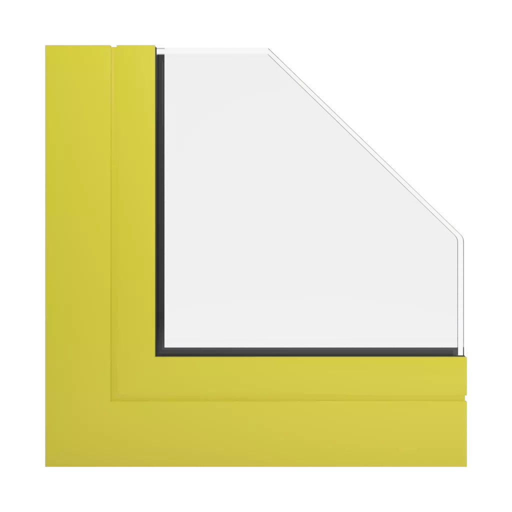 RAL 1016 żółty siarkowy produkty okna-aluminiowe    