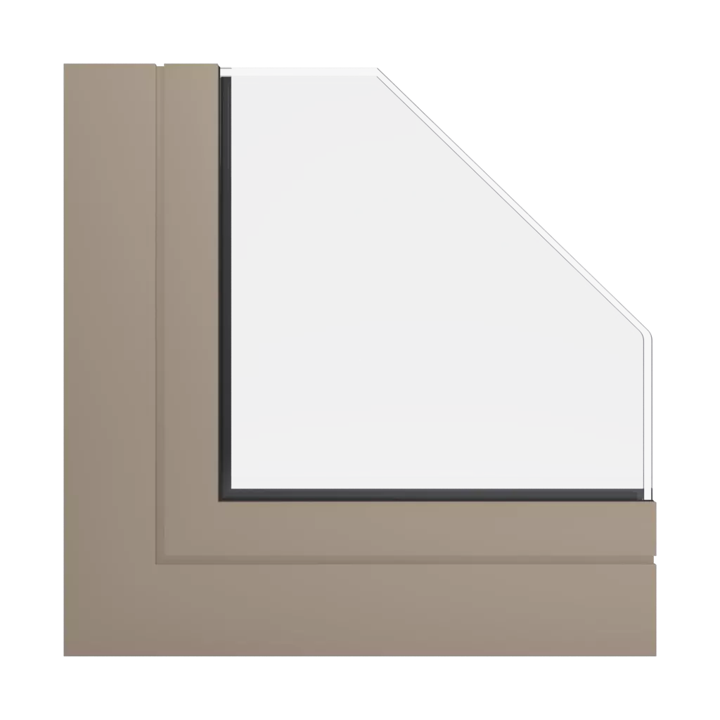 RAL 1019 irchowo-szary okna profile-okienne ponzio sl1600tt