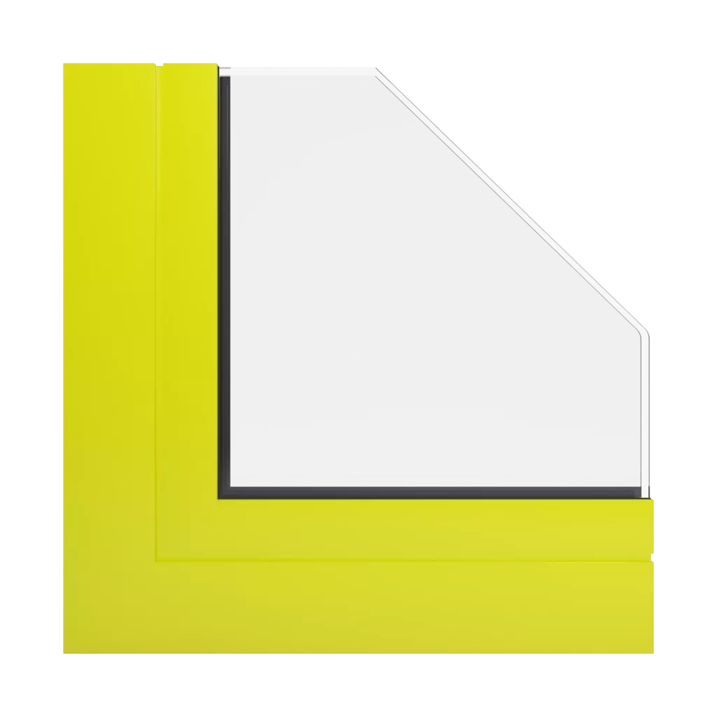 RAL 1026 fluorescencyjny żółty okna kolory aluminium-ral ral-1026