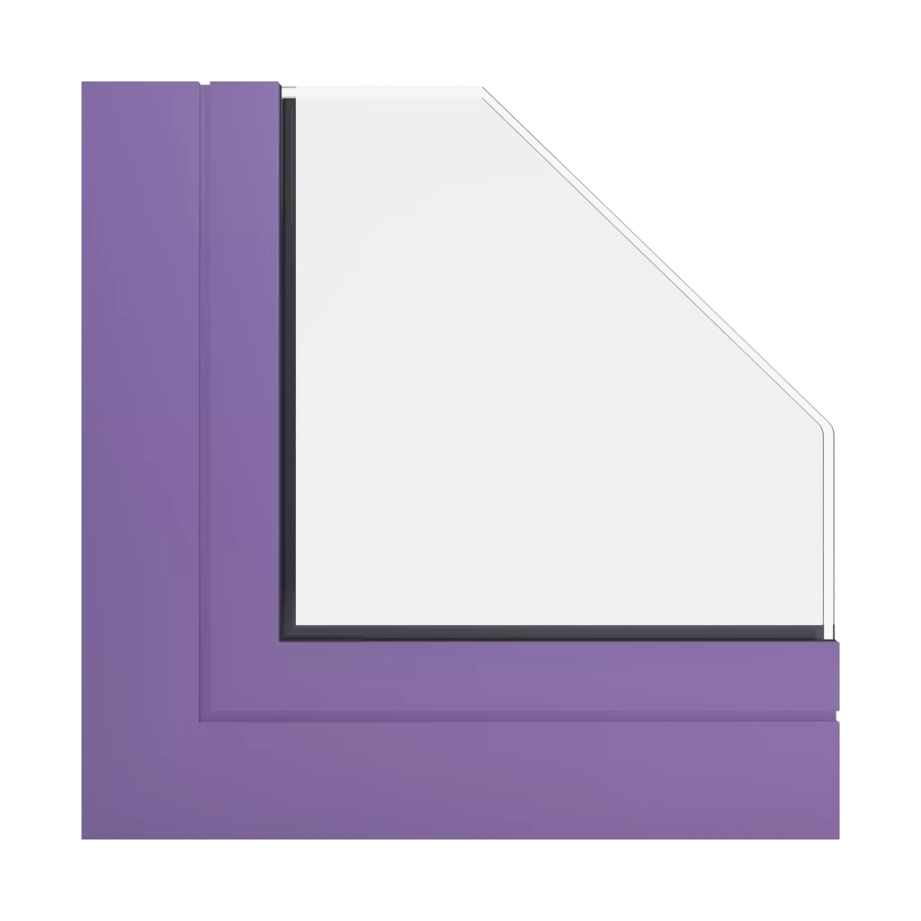RAL 4005 niebieski liliowy okna profile-okienne aliplast panorama