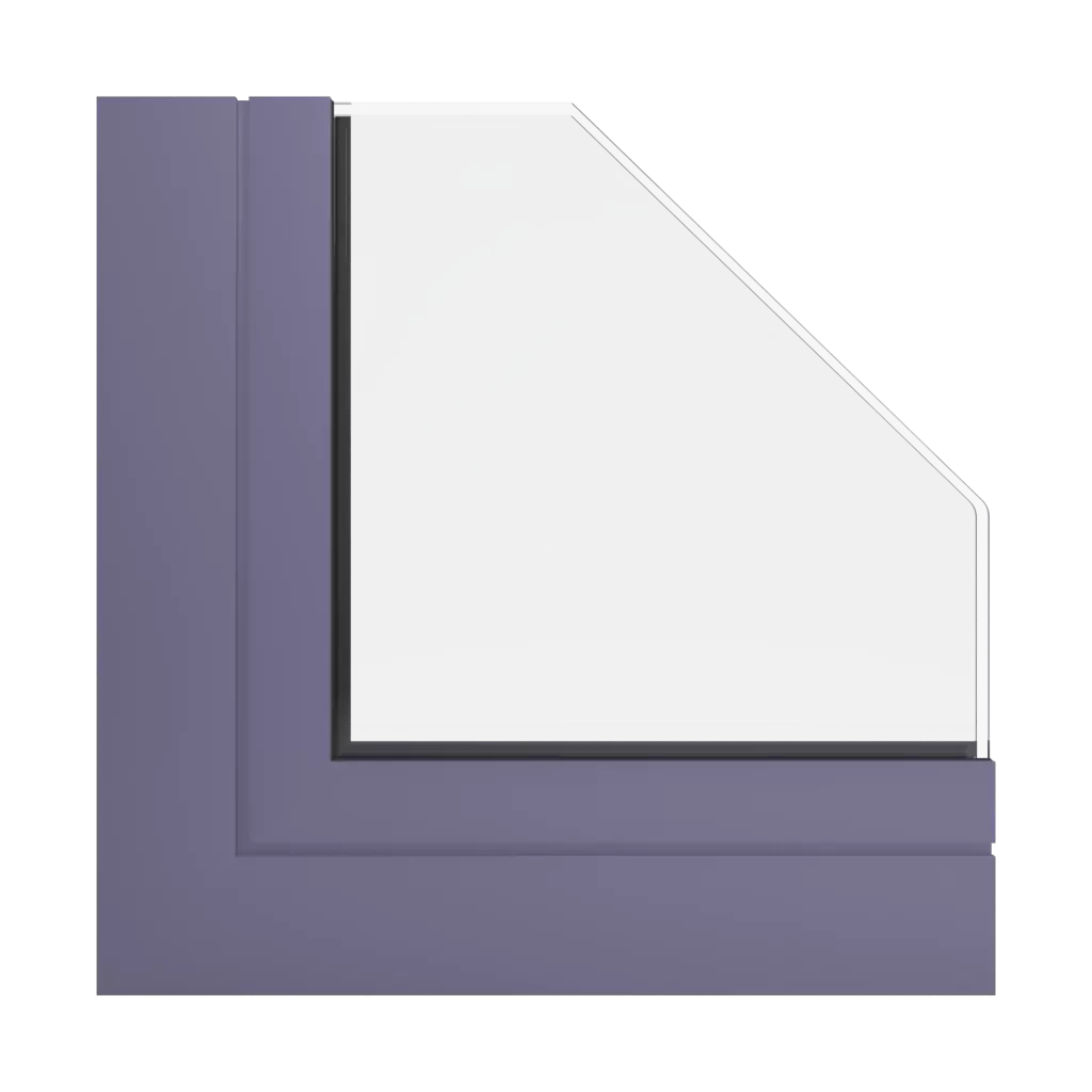 RAL 4012 perłowy jeżynowy okna profile-okienne aliplast panorama
