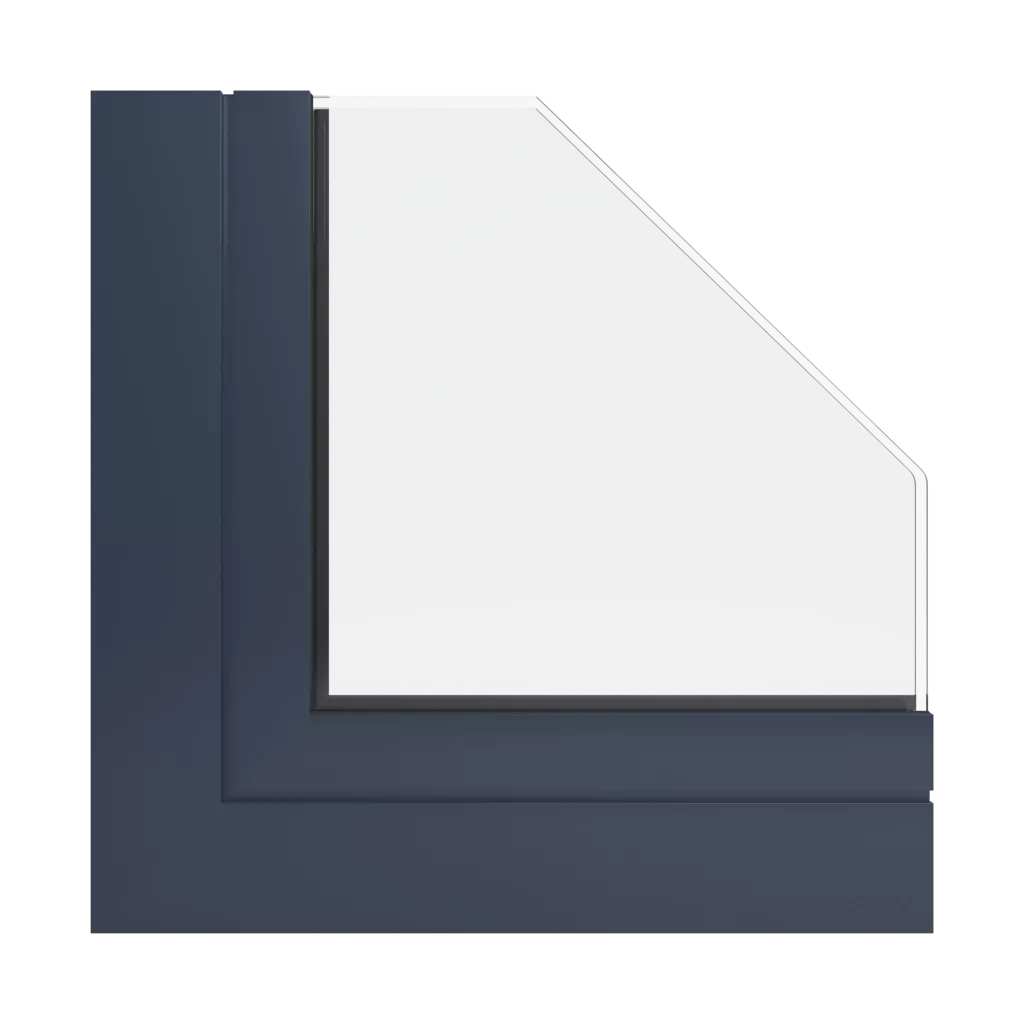 RAL 5008 niebieski szary okna profile-okienne aluprof mb-77-hs