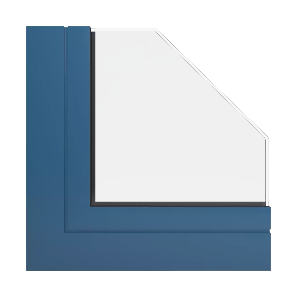 RAL 5009 niebieski atlantycki produkty okna-fasadowe    