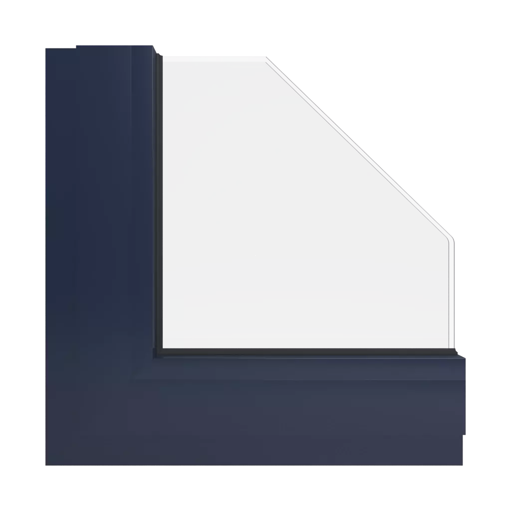 RAL 5011 granatowy stalowy ✨ okna kolory aluminium-ral ral-5011 interior