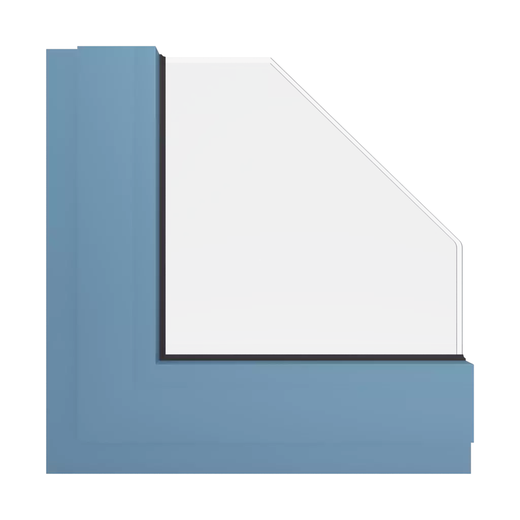 RAL 5024 niebieski pastelowy okna kolory aluminium-ral ral-5024 interior