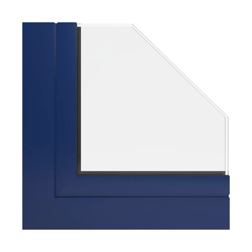 RAL 5026 perłowy niebieski ciemny produkty okna-harmonijkowe    