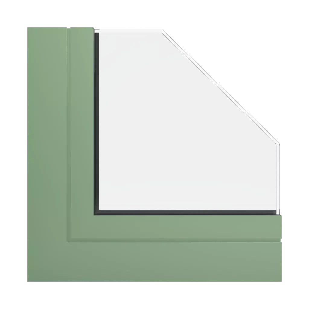 RAL 6021 zielony blady okna profile-okienne aluprof mb-skyline-type-r