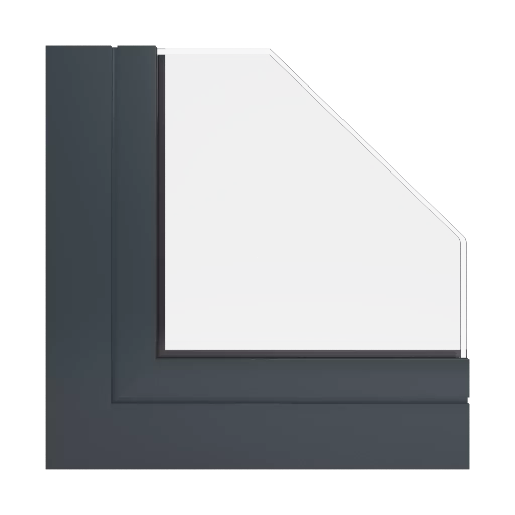 RAL 7016 szary antracytowy ✨ okna kolory aluminium-ral ral-7016