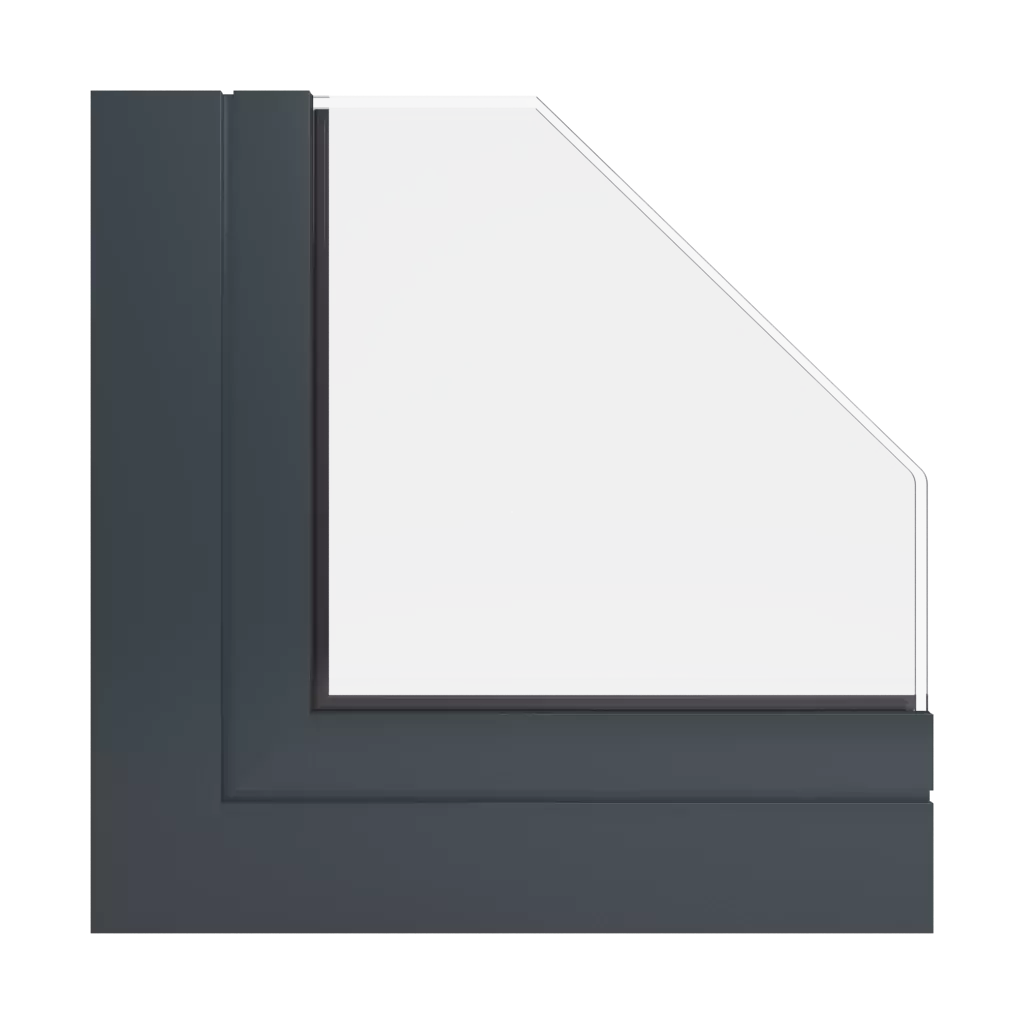 Profilé Plat En Aluminium 60 X 2 Mm - Finition RAL 7016 Gris Anthracite Mat - Longueur 2,5 Mètres - Fabriqué En Italie