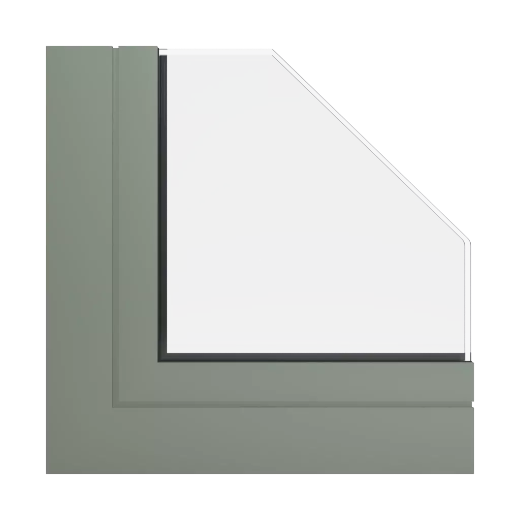 RAL 7033 szary oliwkowy okna profile-okienne aluprof mb-79n