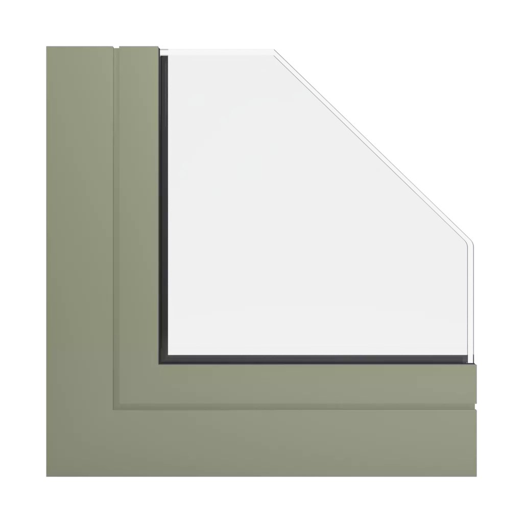 RAL 7034 szary żółty okna profile-okienne aluprof mb-77-hs
