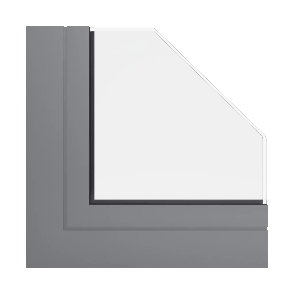 RAL 7037 szary stalowy okna profile-okienne aluprof mb-skyline-type-r
