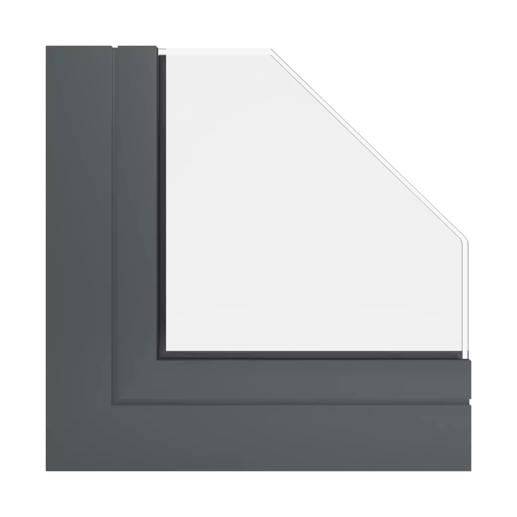 RAL 7043 szary drogowy B okna profile-okienne aluprof mb-77-hs