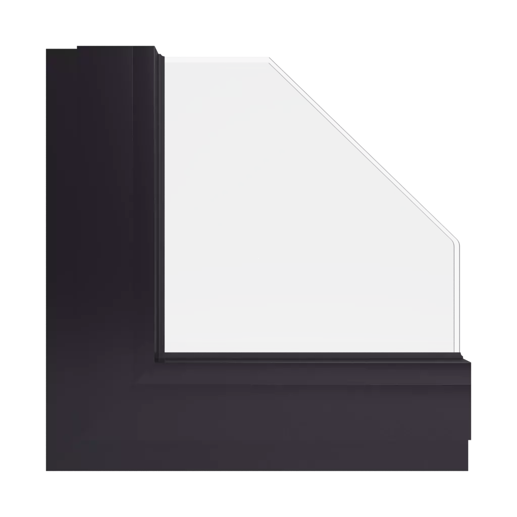 RAL 8022 brązowy czarny okna kolory aluminium-ral ral-8022 interior