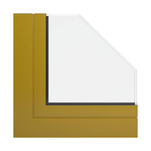 RAL 1027 oliwkowy okna profile aliplast genesis-75