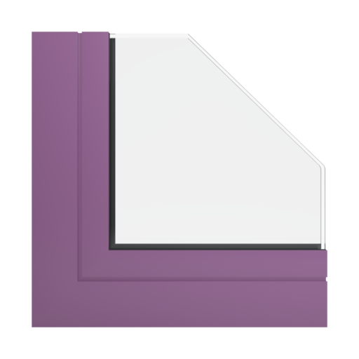 RAL 4001 liliowy ciemny okna profile aluprof mb-86-si