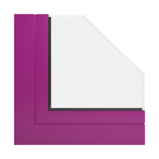 RAL 4006 różowy fioletowy okna profile-okienne aliplast ultraglide