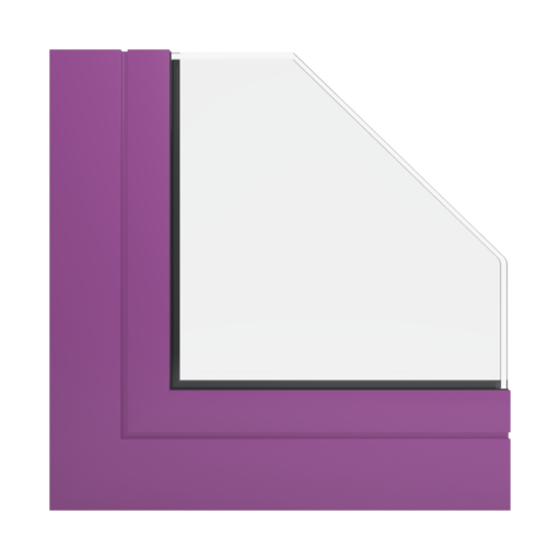RAL 4008 fioletowy sygnałowy okna profile-okienne aliplast ultraglide