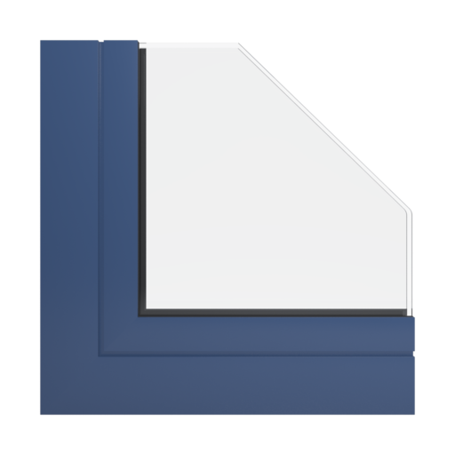 RAL 5000 niebieski wrzosowy okna profile aluprof mb-77-hs