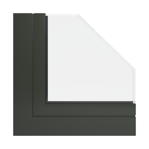 RAL 6008 zielony brązowy okna kolory aluminium-ral   