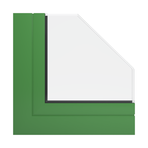 RAL 6017 zielony majowy okna profile-okienne aliplast ultraglide