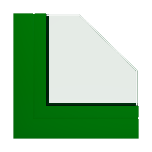 RAL 6037 zielony czysty okna profile-okienne aliplast ultraglide