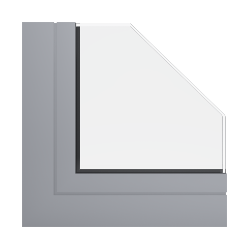 Okna Kolory Aluminium RAL 7004 szary sygnałowy Zewnętrzny