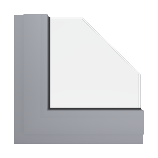 Okna Kolory Aluminium RAL 7004 szary sygnałowy Wewnętrzny